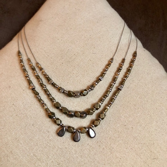 Silpada Jewelry - Silpada Retired Three Tier Wire Necklace